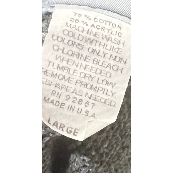 Vintage 90’s Y2K Women’s Sweater Short Sleeve Striped Carolina Colours Sz L - Picture 8 of 8